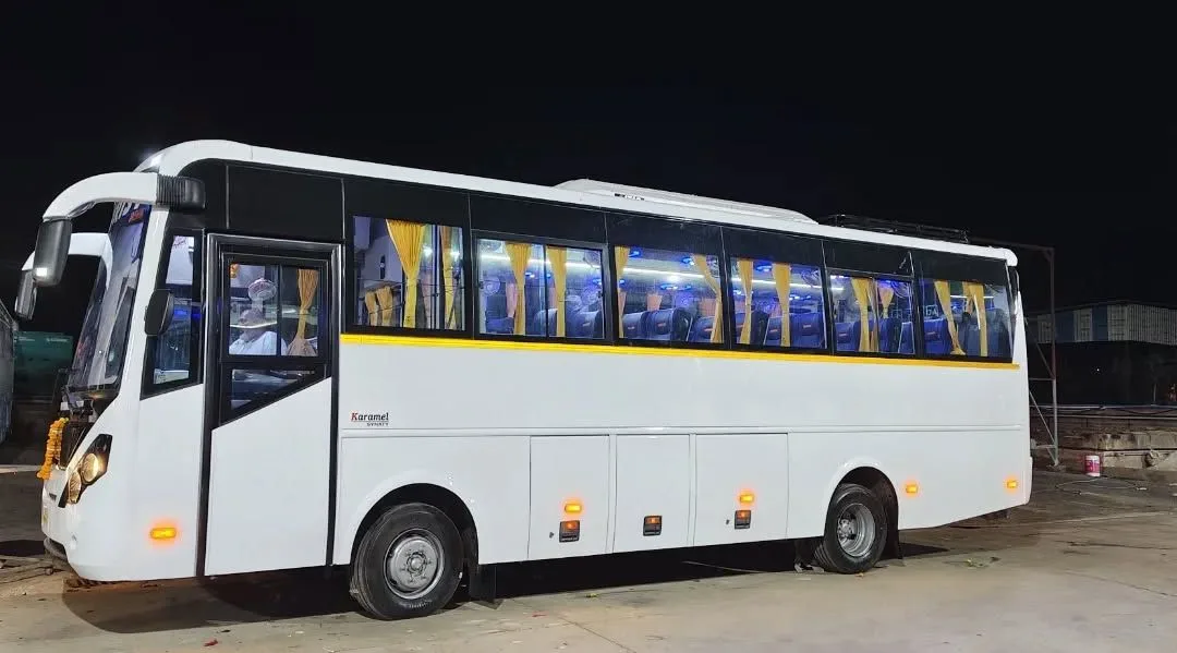 33 seater bus for rent from Bangalore to Goa