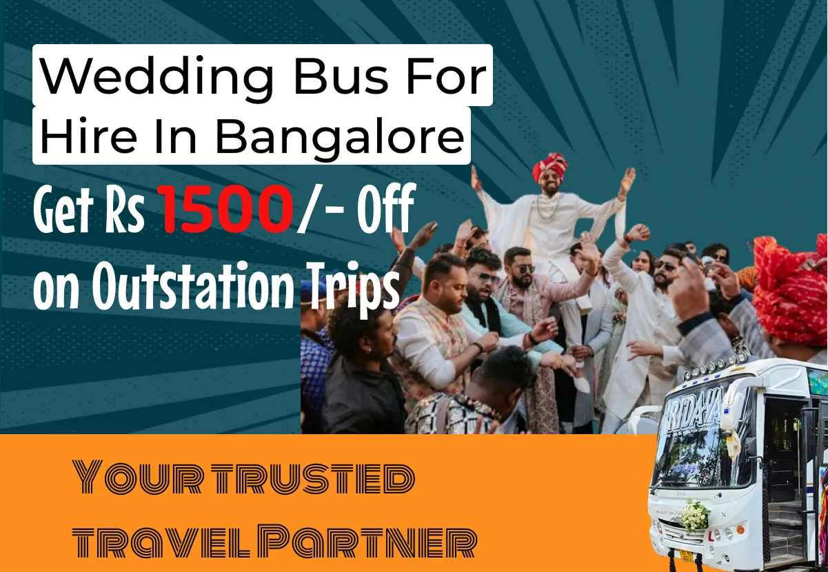 Hire Bus for Wedding Rentals, travel in comfort