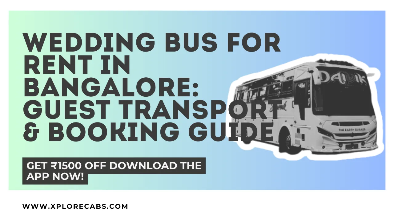 40-seater non-AC bus rental from Bangalore to Madurai for group travel