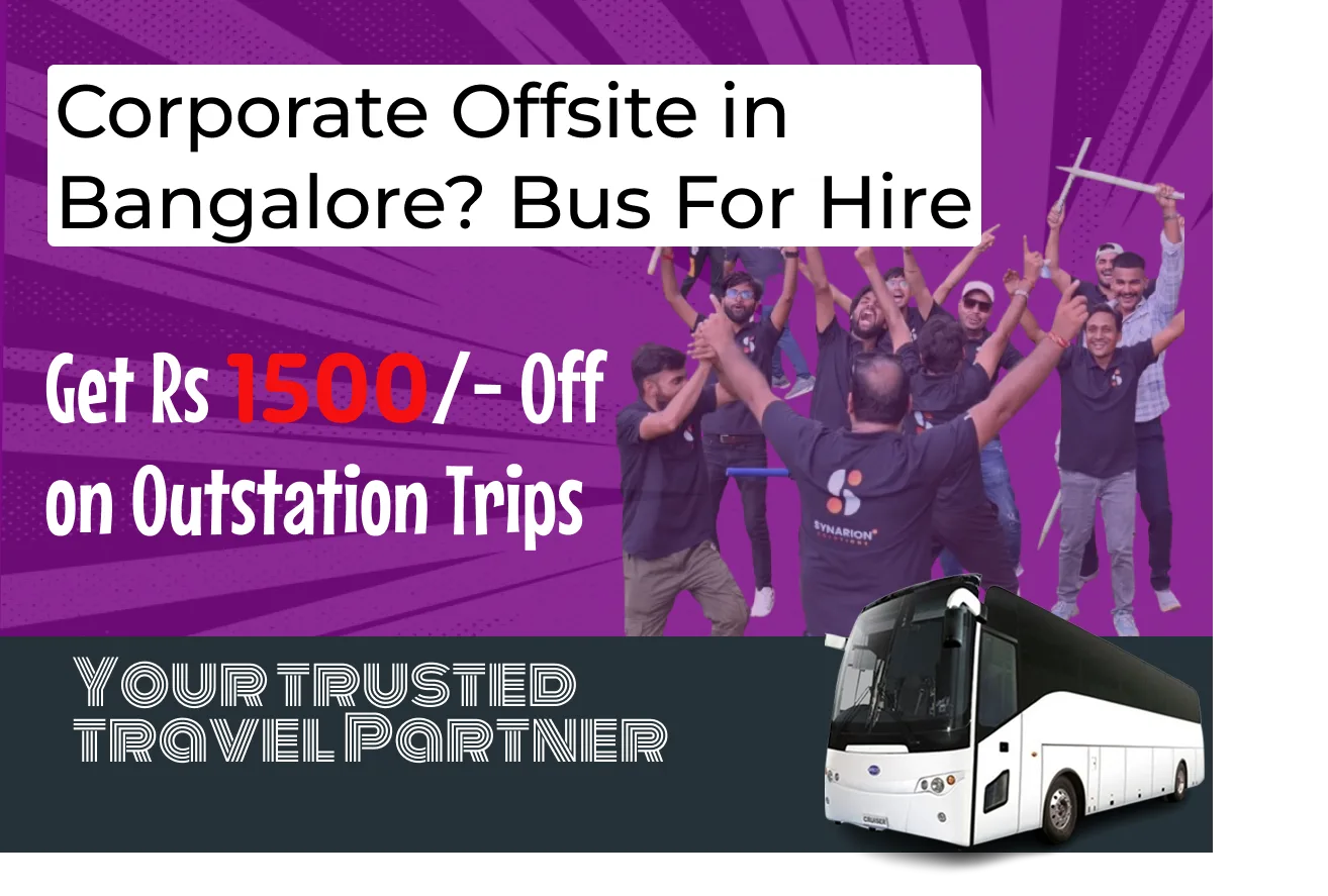 40 Seater Bus for Rent for Corporate Offsite in Bangalore Get 1500 Off
